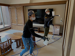 ウイルス対策|有限会社ハートホーム|一般戸建て住宅・大型商業施設・宿泊施設・ホテル・旅館・病院の建築設計施工と抗菌施工ができる工務店|静岡県駿東郡小山町須走