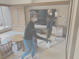 ウイルス対策|有限会社ハートホーム|一般戸建て住宅・大型商業施設・宿泊施設・ホテル・旅館・病院の建築設計施工と抗菌施工ができる工務店|静岡県駿東郡小山町須走